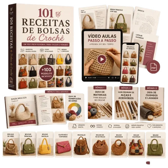 Mockup do plano completo com receitas e bônus